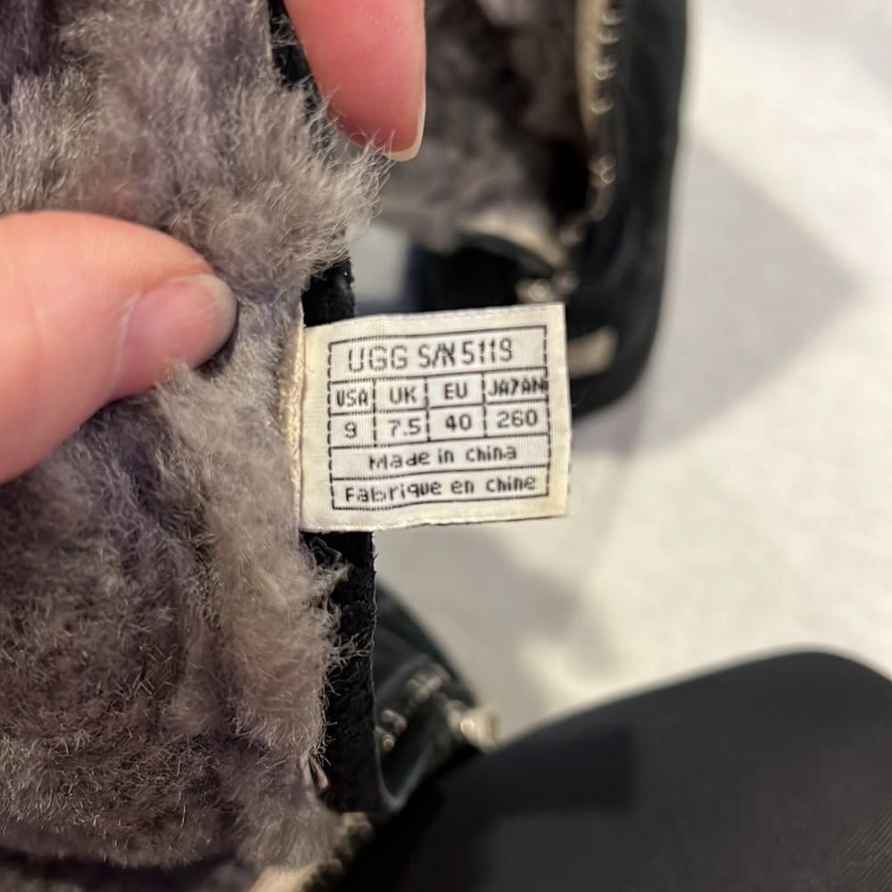 Uggs Knightsbridge Size 9 Zipper Back - image 7